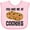 AD-Pink, variant on Inktastic You Had Me at Cookies Boys or Girls Baby Bib