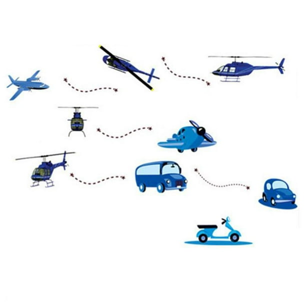 OTVIAP Wall Sticker  Removable  Wall Sticker  Blue Air 
