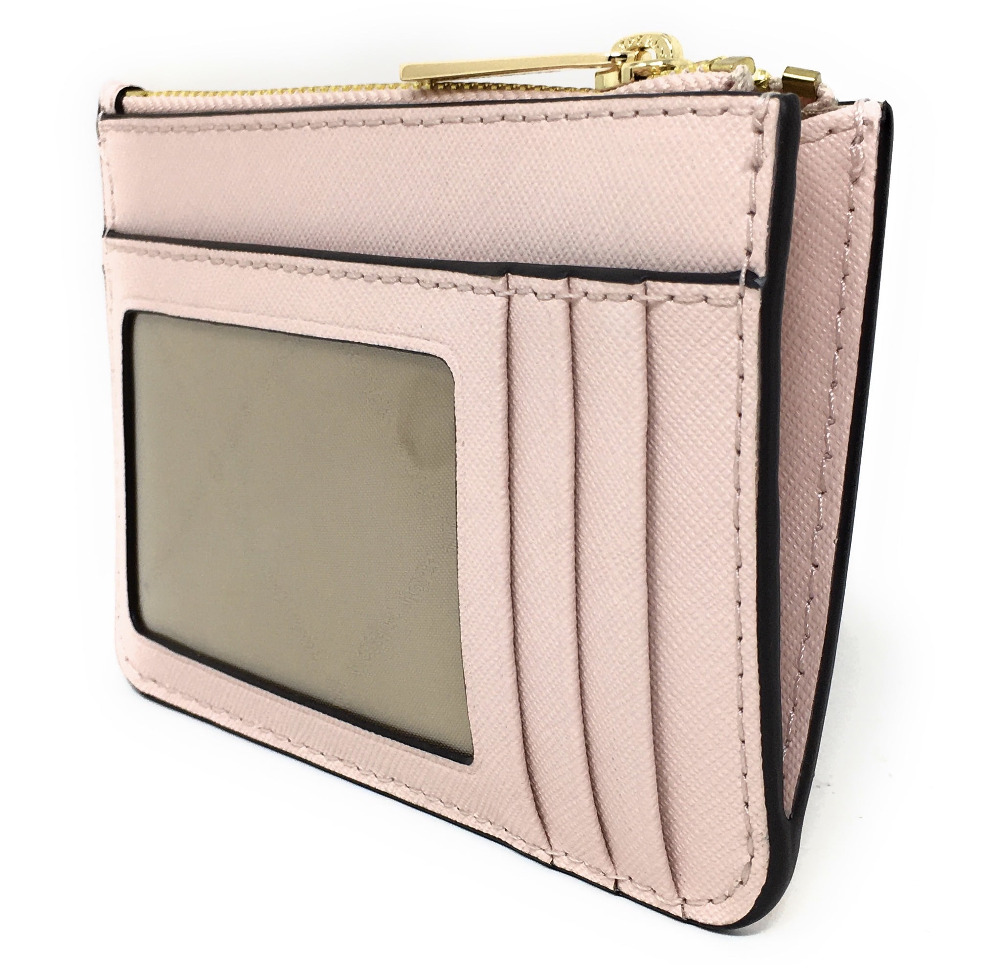 MICHAEL KORS CORA MINI ZIP POUCHETTE (POWDER BLUSH)