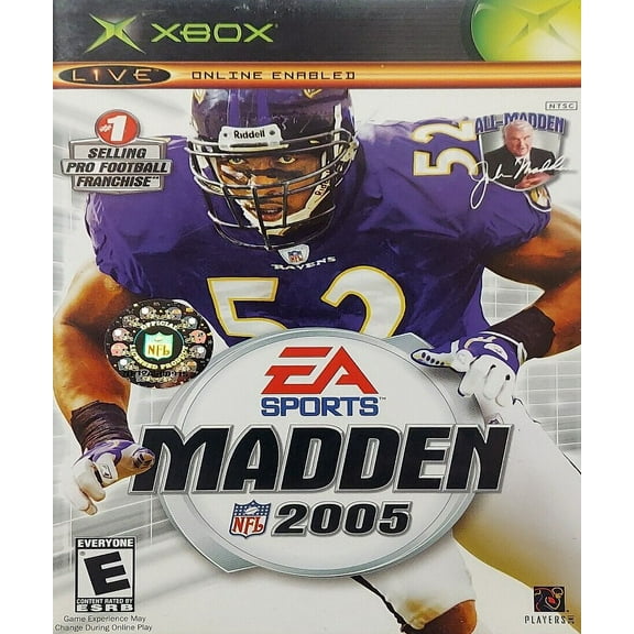 Restored Madden NFL 2005 (Xbox, 2004) (Refurbished)