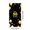 1A, variant on Black Background Glittery Golden 50th Birthday Banner with Crowns Balloons Stars Cakes, Party Decoration Backdrop for Photography Props Birthday Party Celebrations