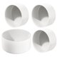 thumbnail image 1 of Tapón de tubo de PVC de 4 pulgadas, modelo 40, apto para muebles, 1 of 9