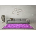 thumbnail image 3 of Ahgly Company Indoor Rectangle Oriental Purple Industrial Area Rugs, 5' x 8', 3 of 4