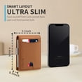 thumbnail image 3 of Billetera RUNBOX, delgado, plegable, con bloqueo RFID, 11 tarjeteros, 3 of 6