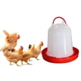 thumbnail image 3 of Comedero y bebedero para pollos, aves de corral, pollitos, gallinas, codornices, gallos, alimento, agua, hervidor, calor T9B3, 3 of 8