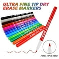 XSG Dry Erase Markers Ultra Fine Tipï¼Œ0.7mm Ultra Fine Point Dry Erase