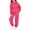 Hot Pink, variant on Byoo Toddler Girls Outfit Sets Kangaroo Pocket Pullover Hoodie Shirt Pants Sets Warm Casual Tracksuit Sets for Children