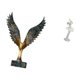 thumbnail image 5 of Estatua de la casa,Estatua de ala hecha a mano,artesanía de resina para cafetería,Figura de escritorio,Estatua de bailarina de ballet,adorno de escritorio,decoración del hogar,Estatua de, 5 of 8