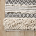 thumbnail image 3 of Woven texture, grey hue, latex backing - Keep bathroom rug stable and stylish, 3 of 6