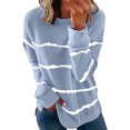 thumbnail image 1 of DPTALR T-Shirt à Manches Longues Imprimé Femme, 1 of 5