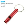 thumbnail image 3 of Uxcell Survival Whistle, 6 Pack Loud Sound Safety Whistle for Camping Hiking, Red, 3 of 6