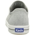 thumbnail image 3 of Keds Women's Kickstart Slub Stripe Fashion Sneaker,Gray,7.5 M US, 3 of 8