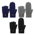 thumbnail image 2 of Guantes Tejidos Invierno Frio Dedos Descubiertos Para Hombre, 2 of 8