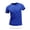 Bright Blue, variant on FLMEI Men's and Women's Quick Dry Shirt Marathon Short Sleeve T Shirt Summer Sportswear Shirts Unisex Absorbent Tees S-4XL