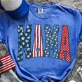 thumbnail image 4 of Preppy Patriotic Mama Shirt Checkered Patriotic Mom Tshirt Red White Blue Bows Coquette 4th of July America 250 Anniversary, 4 of 6