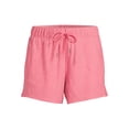 thumbnail image 3 of Athletic Works Women's and Women’s Plus Size ButterCore Soft Performance Gym Shorts, Sizes XS-4X, 3 of 5