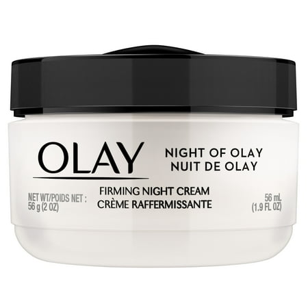 Night of Olay Firming Night Cream Face Moisturizer, 1.9