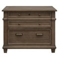 thumbnail image 2 of Bowery Hill Contemporary Wood Lateral File Storage File Drawer in Gray, 2 of 8