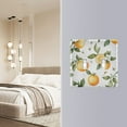 thumbnail image 4 of Yayeee Toggle Light Switch Wall Plate 2-Gang 4.56"x4.48" Decorative Outlet Cover, White Watercolor Oranges, 4 of 7