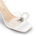 thumbnail image 2 of Sandalia DREAM PAIRS SDHS2481W con Moño Doble y Brillantes Tacón de 9.5 cm, 2 of 6