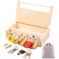 thumbnail image 1 of Set de juguetes con cerradura y llave MIKNEKE Montessori para niños mayores de 3 años, 1 of 6