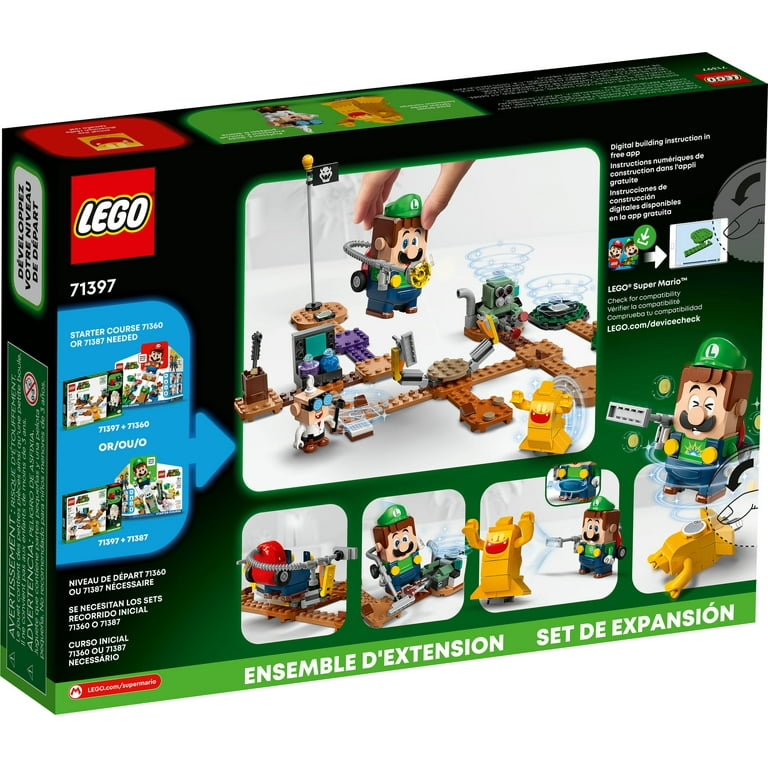 ☆MＢ☆ XL LEGO Super Mario Luigi's Mansion Lab and Poltergust Expansion Set