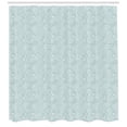 thumbnail image 3 of Ambesonne Blue Paisley Shower Curtain, Ethnic Buta Ornament, 69"Wx70"L, Pale Cadet Blue, 3 of 3