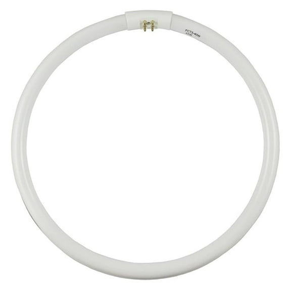T5 Circular Fluorescent Tube 40W Cool White 4100K - G10Q Base, 2800 Lumens, 11 Inch Diameter - Replacement Bulb for Fixtures & Lighting