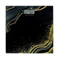 thumbnail image 7 of Bath Bliss Glass Bathroom Body Weight Scale in Black & Gold, Battery Powered, 330 lb Capacity, 7 of 7