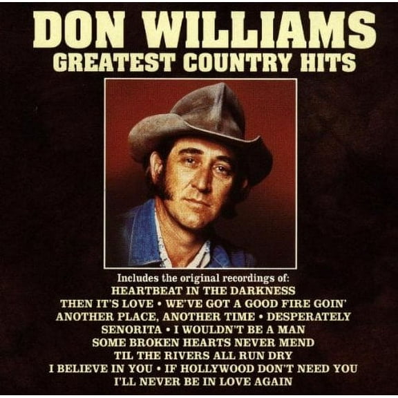 Don Williams - Greatest Country Hits - Music & Performance - CD
