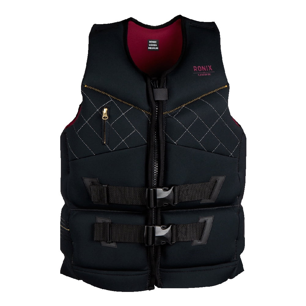 Ronix Supernova Capella 3.0 (Black/Merlot) Women's YES CGA Life Jacket