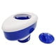 thumbnail image 1 of Yuarrent Dispensador de cloro flotante Flotador químico para tabletas de cloro Se adapta a tabletas de 1-3 pulgadas para piscina o spa Suministros de limpieza para el hogar Yuarrent HA035160-00, 1 of 6