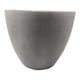 thumbnail image 1 of maceta cerámica gris conica 10in, 1 of 2