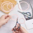 thumbnail image 4 of Dsseng 2Inch Stainless Steel Scissors Silver Sewing Embroidery Scissors Small Precision Detail Scissors Vintage Shears Sharp Cutter for Fabric Paper Cutting Craft Art Work DIY Tool DIY, 4 of 9