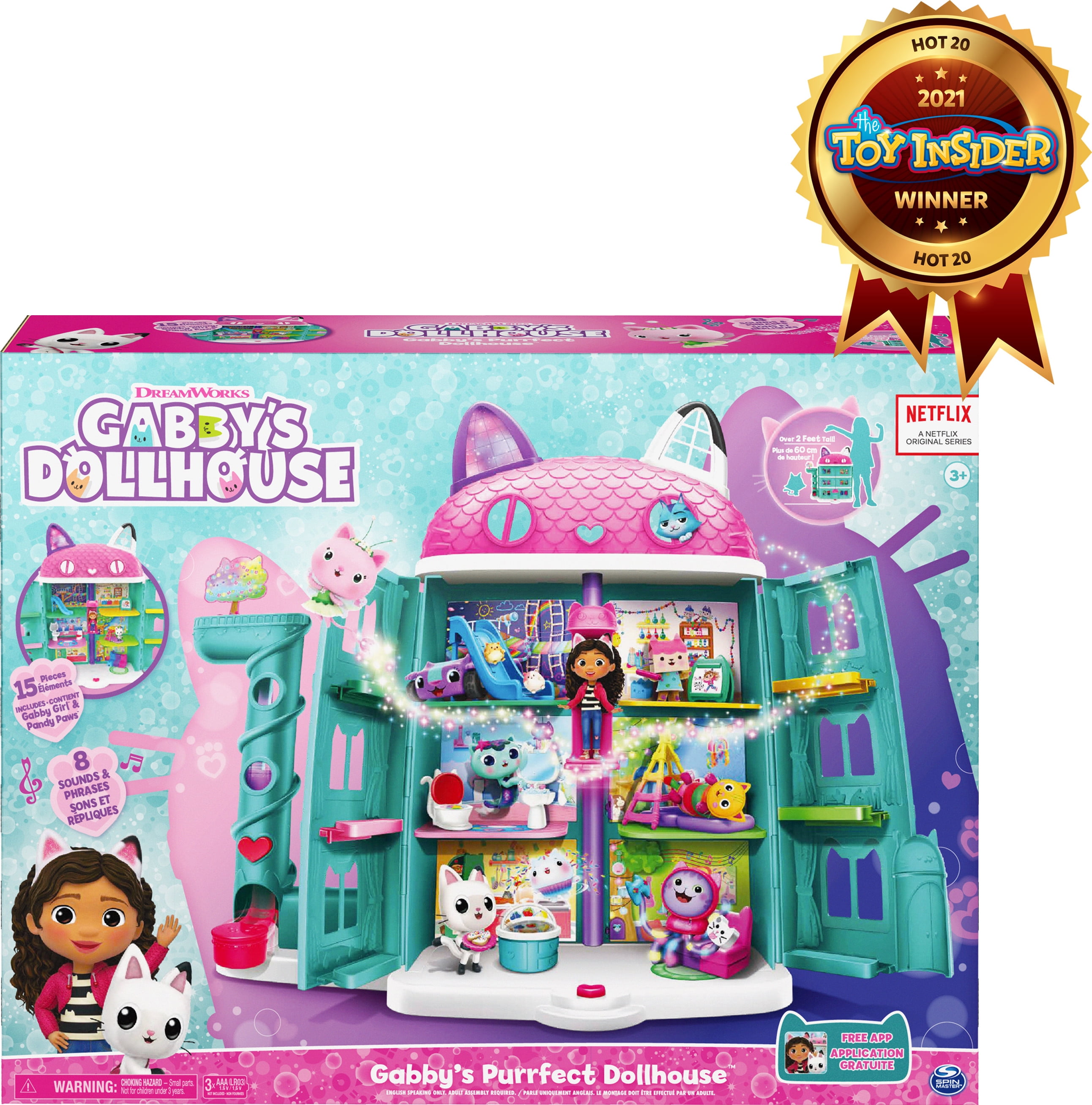 gabby doll house walmart