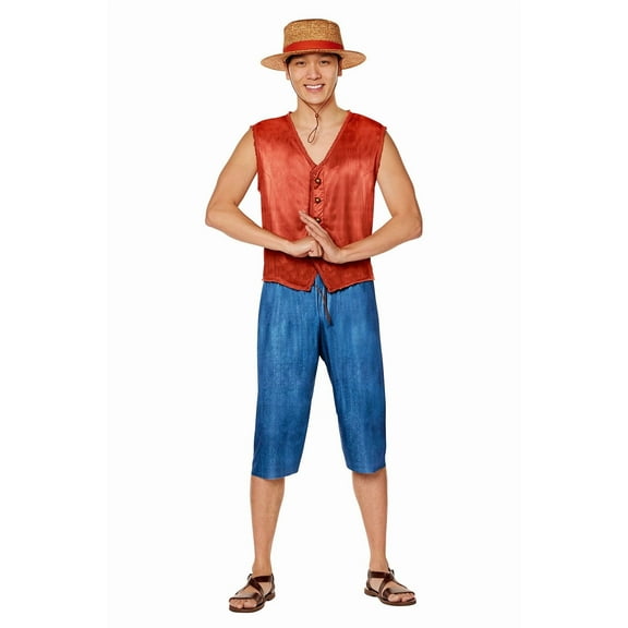 InSpirit Designs, LLC One Piece Monkey D Luffy Adult Costume | Medium Male