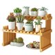 thumbnail image 1 of Soporte para plantas de bambú de sobremesa, estante de flores de escritorio para plantas de bambú de sobremesa, estante de soporte para plantas de bambú, calidad superior, 1 of 8