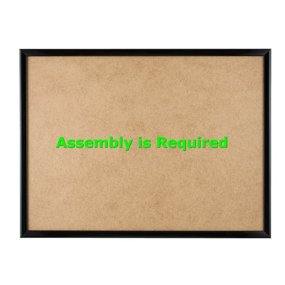 Quadro Frames 9x12 inch Picture Frame, Black, Style P375-3/8 inch Wide Molding