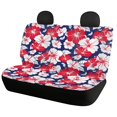 thumbnail image 2 of Pzuqiu Car Seat Covers Breathable Polyester, Compatible with Auto Seats SUV Seats, for Trucks most Cars, Hibiscus Flowers, 2 of 10