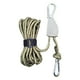 thumbnail image 2 of Cuerda reflectante de la línea de sujeción de la tienda de 6 mm x 5 m | Sistema de poleas metálicas ajustables | Cuerda de nylon con revestimiento reflectante para acampar Lonas de senderismo Toldos, 2 of 4