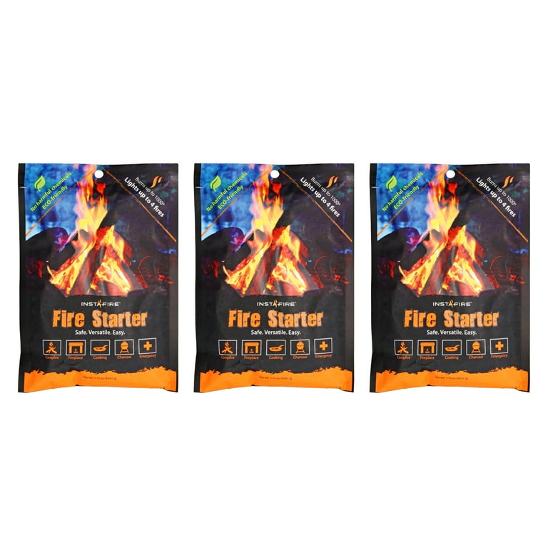 Stansport Food Supply Depot InstaFire Packets 3 pack