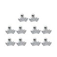 thumbnail image 1 of 5 piezas de aretes de circón para niñas hermosas, accesorio de moda, aretes pequeños, regalo de festival, vestido femenino, adorno blanco S Ropa, zapatos y accesorios Miscelánea Blanco L Jumpingount AP009683-04B, 1 of 6
