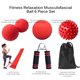 thumbnail image 5 of Suministros De Yoga Pelota De Yoga Pelota De Masaje De Cacahuete Equipo De Fitness Para Gimnasio En Casa 6 Uds Sweethay OD010257-01, 5 of 7