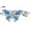 Platinum Plated, variant on Butterfly Ring 18K White Gold/Gold Plated 925 Sterling Silver Adjustable Open Ring CZ Butterfly Ring Anniversary Birthday Jewelry Gift for Her Mom, Girlfriend, Wife