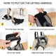 thumbnail image 5 of Dog Lift Harness, Dog Sling for Small Medium Large Dogs, Dog Support Harness for Back Legs, Adjustable Soft Padded Pet Harness, 5 of 5