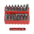 thumbnail image 3 of Unique Bargains 33pcs Screwdriver Bit Set Hex Head Drill Bit Set with 1/4' Extension Bit Holder, 3 of 6