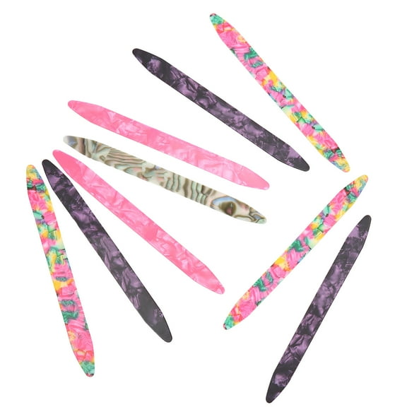 10PCS 0.71mm Oud Picks Celluloid Flexible Plectrum Replacement for Plucked Instrument