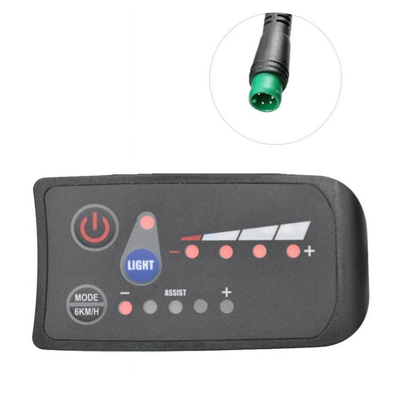 S810 E-Bike Meter LED Display 48V IP65 UART Protocol for Electric Bike Electric Bicycle Meter 5PIN