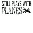 thumbnail image 3 of CafePress - Still Plays With Planes Mens Shirt - Men's Classic Graphic T-Shirt, 3 of 4