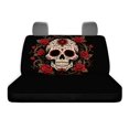 thumbnail image 6 of FUIALDOLG Sugar Skull Car Back Seat Covers, Set of 2 Pieces Stretch Fashion Cushion Seat Covers, Dirt and Scratch Proof for Auto SUV Sedan Van, 6 of 7